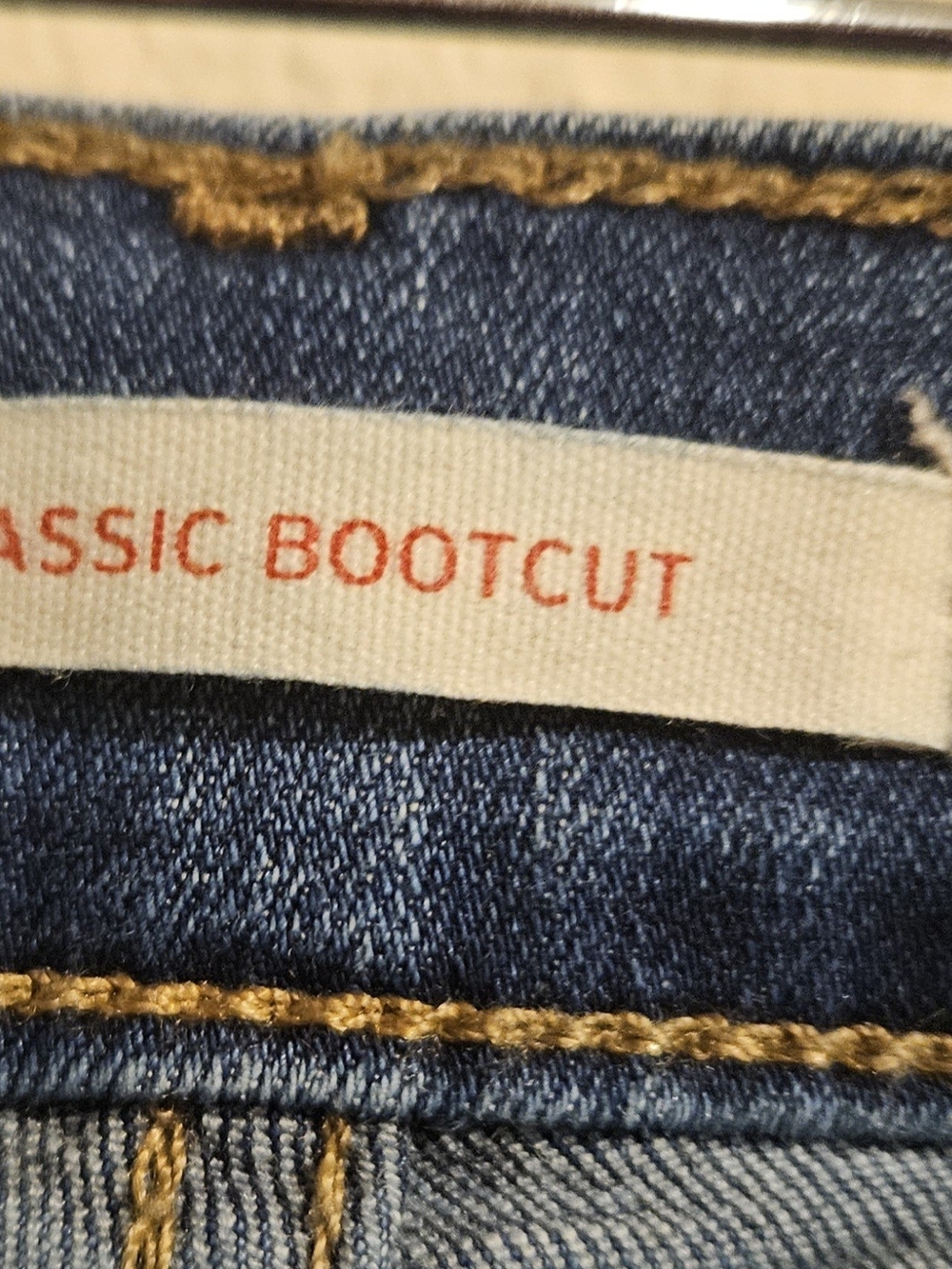 Levi's Dark Blue Bootcut Jeans - Picture 3 of 3